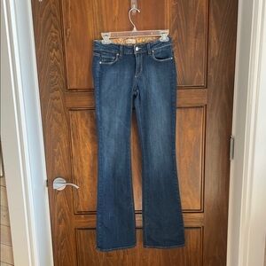 PAIGE Dark Blue Flare Jeans